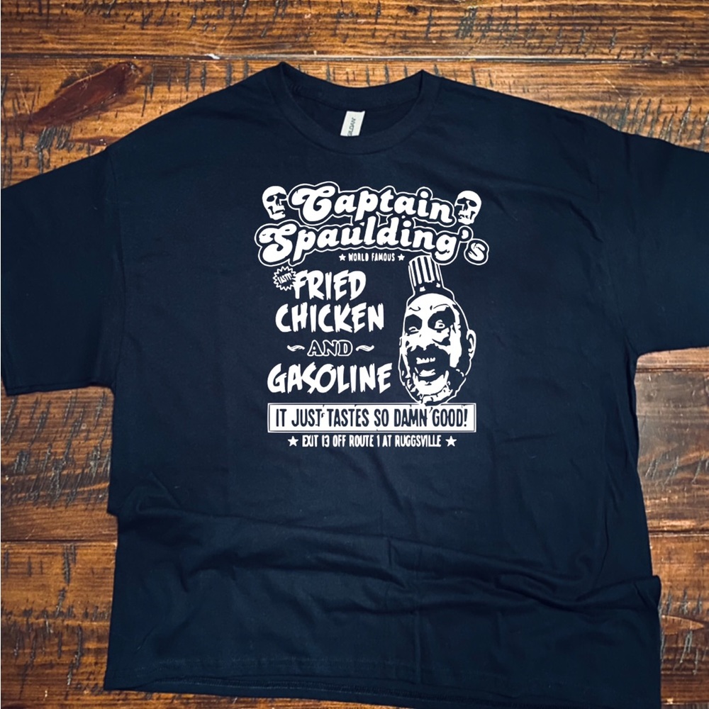 Rob Zombie Captain Spaulding Devils Rejects House of 1000 Corpses T-shirt